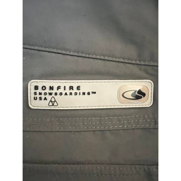 Bonfire Silver Series Vaporlite Snowboarding Gray Pants, M - Picture 2 of 4
